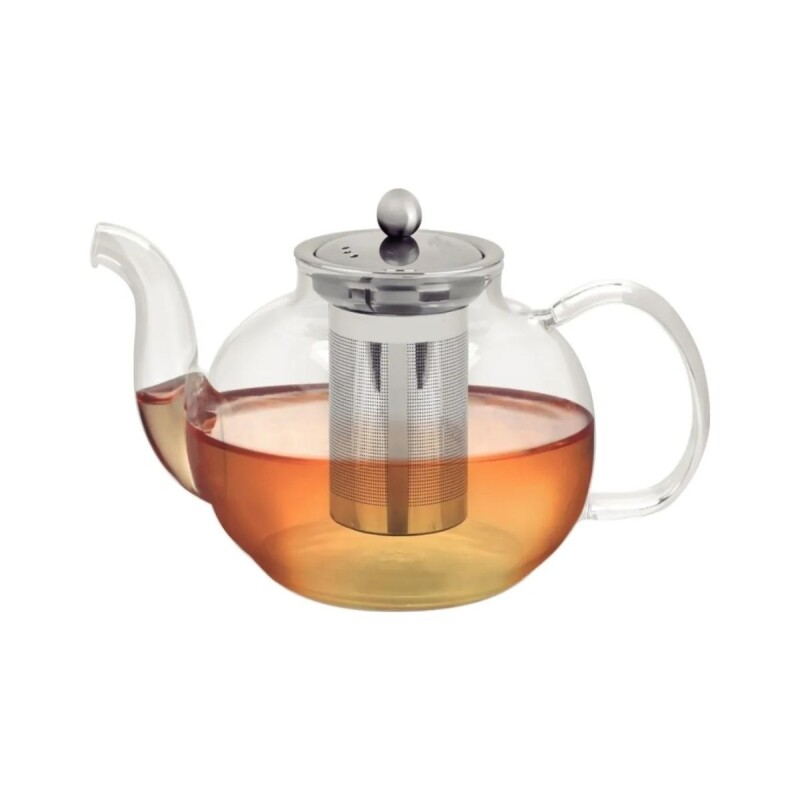 Tetera con infusor TRANSPARENTE