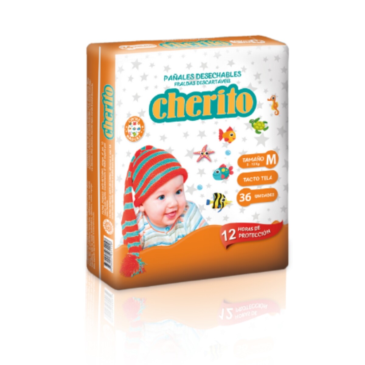 Pañales Cherito Talle M X 36 Unidades 