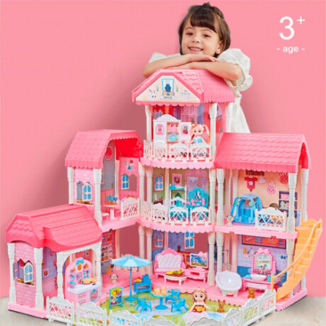 Casa de Muñecas Bay Dreamy 3 Plantas Muebles y Accesorios 001