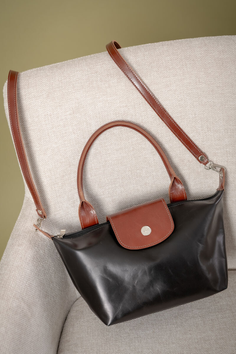 Cartera petit - Whiskey negro 