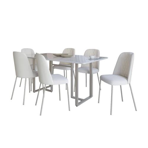 Juego de comedor - Mesa Fosco 1.6 y Arcadia Juego de comedor - Mesa Fosco 1.6 y Arcadia