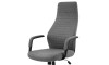 Silla de oficina Negra 2 Posiciones - Podium Gris Oscuro