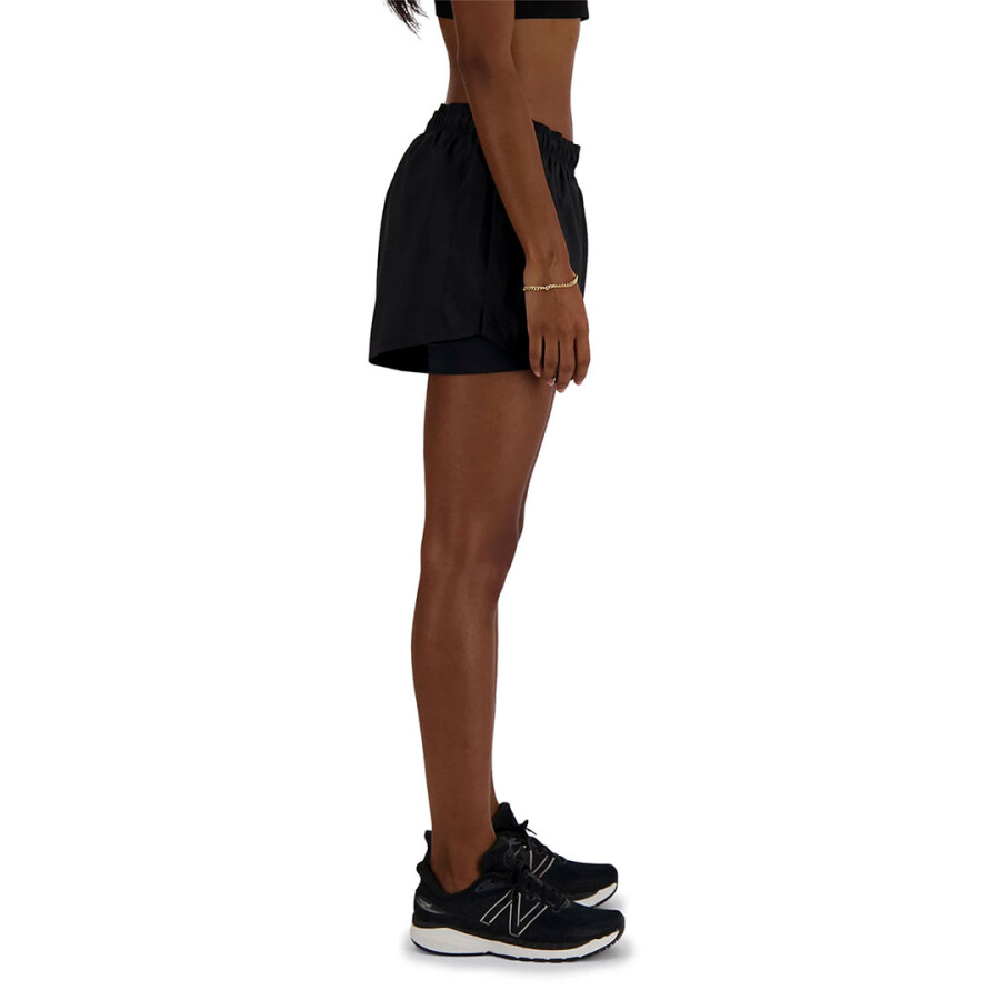 Short de Mujer New Balance Essentials 2 Negro
