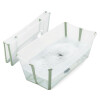 Baño Plegable Flexi Bath Transparente / Verde Baño Plegable Flexi Bath Transparente / Verde