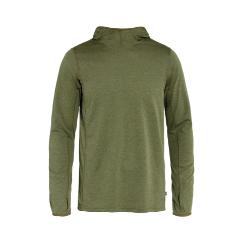 Abisko Sun-hoodie - Hombre Green