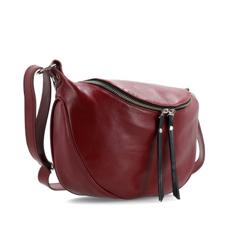 CARTERAS VENET - CUERO MAROON BORDO