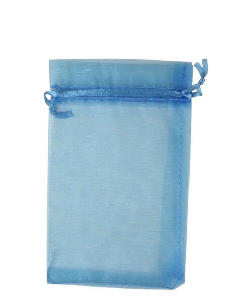 Bolsa organza 12x17 cm. CELESTE