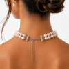 Collar Doble Rio de MOON con perlas de rio y broche de plata 925 Collar Doble Rio de MOON con perlas de rio y broche de plata 925