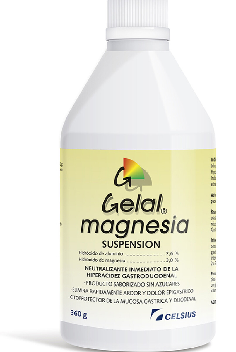 Gelal suspensión - Magnesia 360 ml 