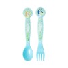 Set x2 cubiertos personajes bluey