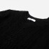 Sweater con estructuras NEGRO