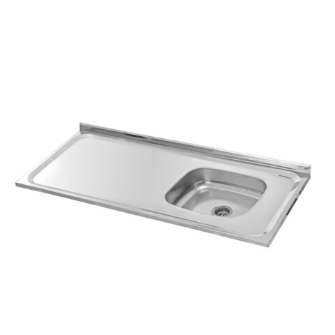 Mesada Acero Inox 1.20 Derecha Mesada Acero Inox 1.20 Derecha