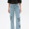 Pantalon Zeballa Azul Claro