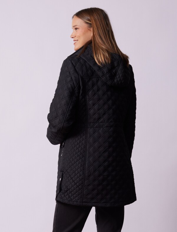Campera Capitoneada NEGRO