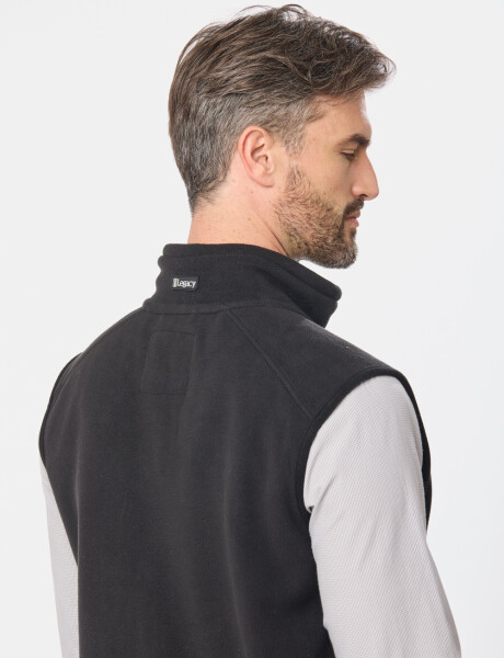 CHALECO POLAR DE ABRIGO Negro