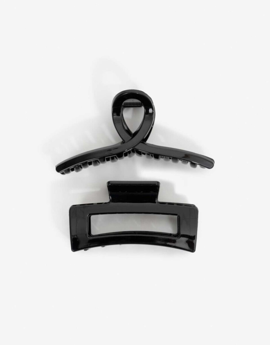 Sets De Broches - Negro 