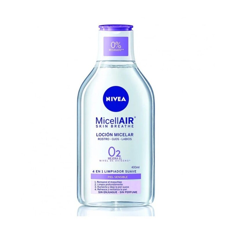 Loción Micelar Nivea Sensible 400 Ml. Loción Micelar Nivea Sensible 400 Ml.