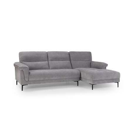 Rinconera Avalon - Tela Microfibra - Chaise Derecho 6686-7 Gris