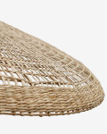 Pantalla para lámpara de techo Cruilles de fibras naturales con acabado natural Ø 100 cm Pantalla para lámpara de techo Cruilles de fibras naturales con acabado natural Ø 100 cm