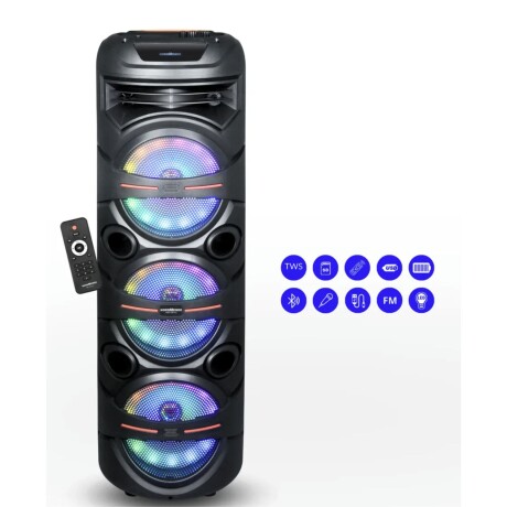 Parlante Nordmende NRD-SR762 Con Bluetooth Negro Parlante Nordmende NRD-SR762 Con Bluetooth Negro