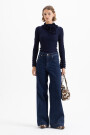 JEANS WIDE ICON BLUE Azul