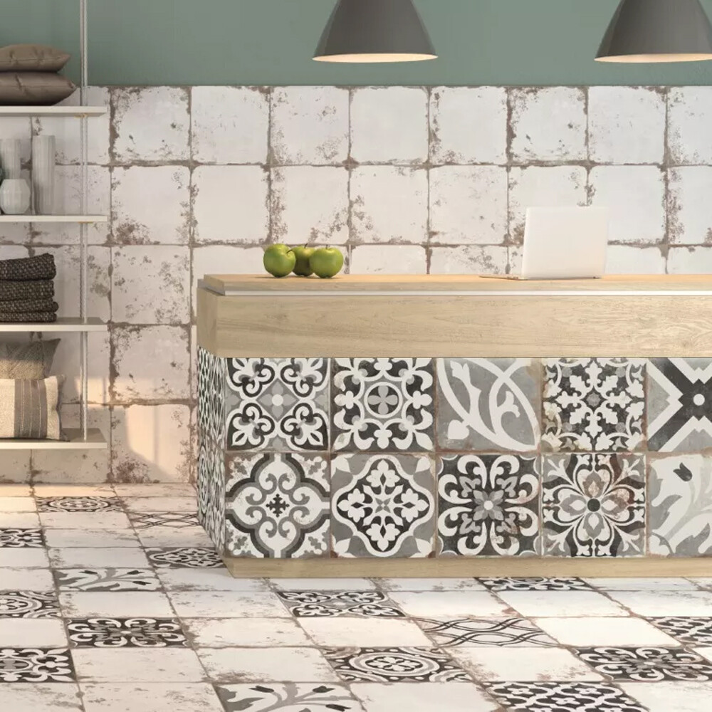 PORCELANATO ANTIQUE PATCHWORK "A" 33.3X33.3 CM Porcelanato Antique Patchwork "a" 33.3x33.3 Cm
