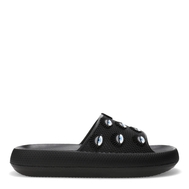 Chanclas de Mujer Miss Carol RODAS estilo playeras Negro