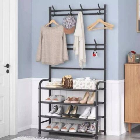Estante Multiuso Negro Estante Multiuso Negro
