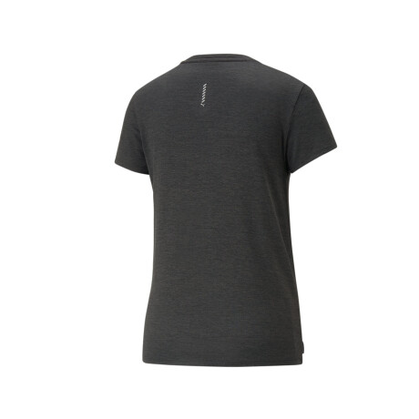 Remera RUN FAVORITE HEATHER SS TEE W Black