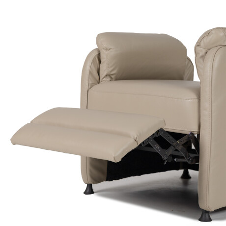 Butaca Max (Reclinable eléctrica) - Cuero Básico 519 (Beige)