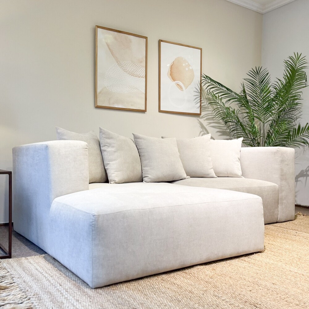 Sofá Trento con Chaise Longe 240x100x160cm (Por Pedido) Sofá Trento con Chaise Longe 240x100x160cm (Por Pedido)