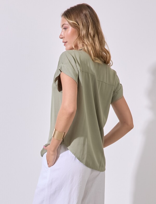 Camisa Casual VERDE