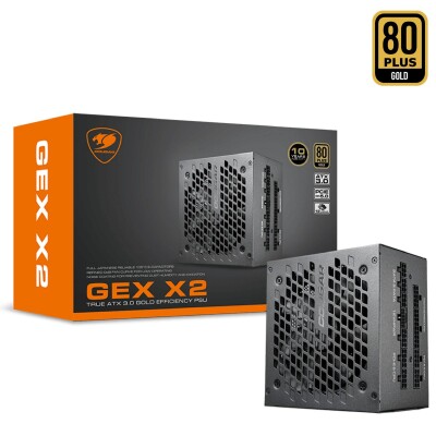 Fuente Cougar Gex X2 1000 80 Plus Gold Atx 3.0 Fuente Cougar Gex X2 1000 80 Plus Gold Atx 3.0