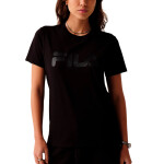 Fila Remera manga corta Letter premium ii Mujer - Negro Negro
