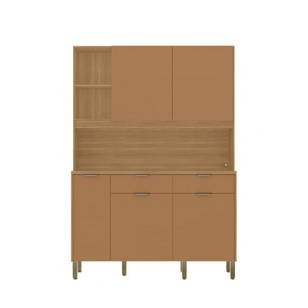 Kit mueble de cocina Flora Caramelo