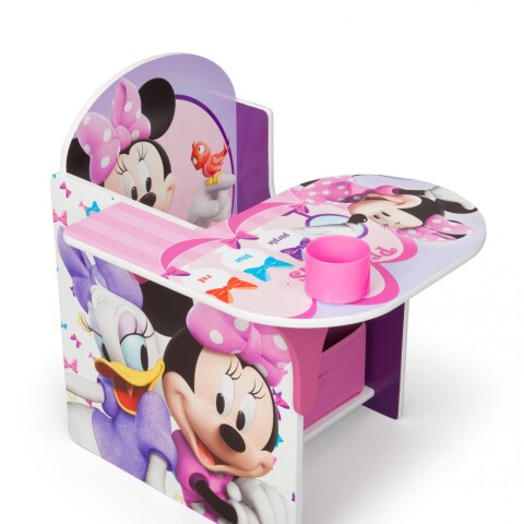 Escritorio con silla y almacenamiento Minnie Mouse Disney Escritorio con silla y almacenamiento Minnie Mouse Disney