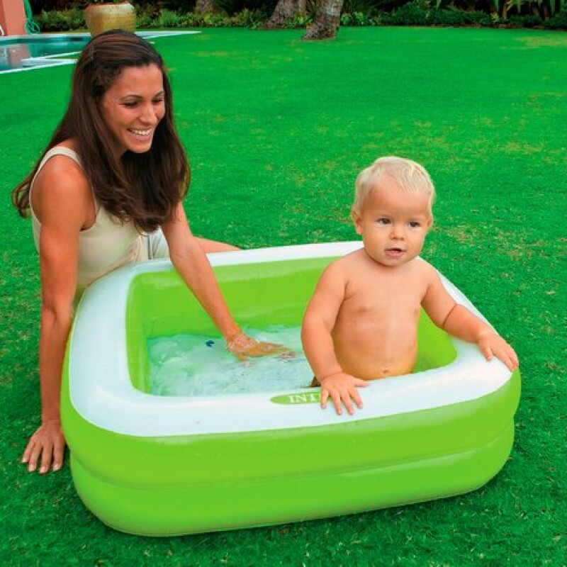 INTEX PISCINA INFANTIL CUADRADA - 85CM X 85CM X 23CM - 57 LTS Intex Piscina Infantil Cuadrada - 85cm X 85cm X 23cm - 57 Lts