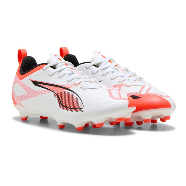 ULTRA 5 PLAY FG AG JR - PUMA BLANCO/ROJO
