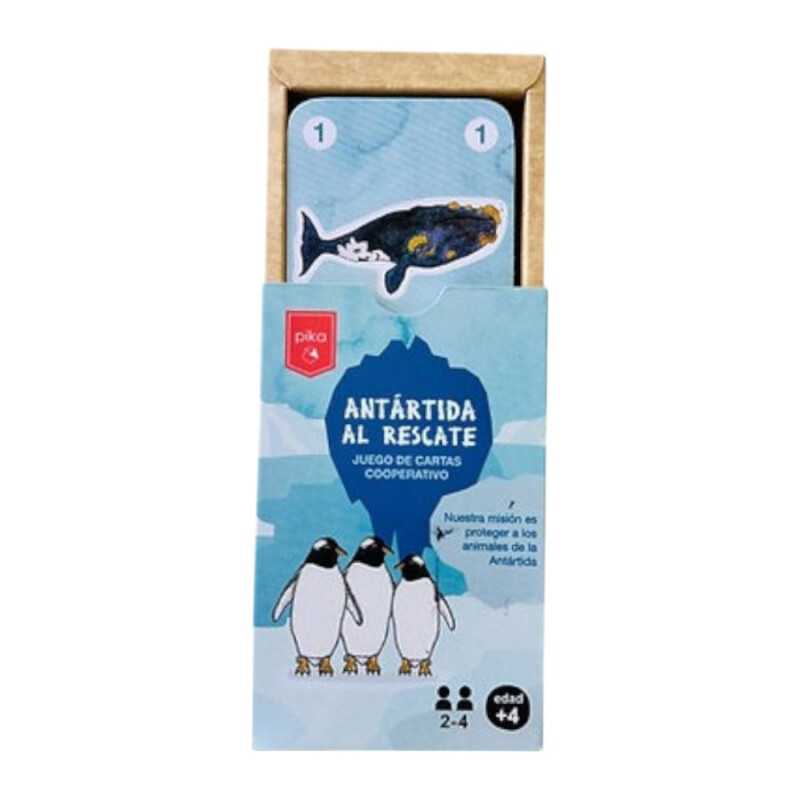 Juego de Cartas Antártida al Rescate Pika Juego de Cartas Antártida al Rescate Pika