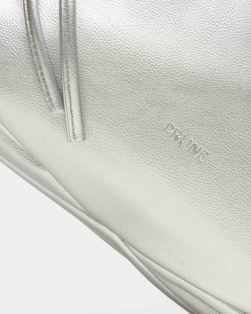 Bandolera Marine en efecto cuero liso Metalizado