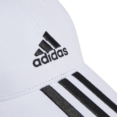 GORRA adidas COTTON TWILL BASEBALL WHITE/BLACK