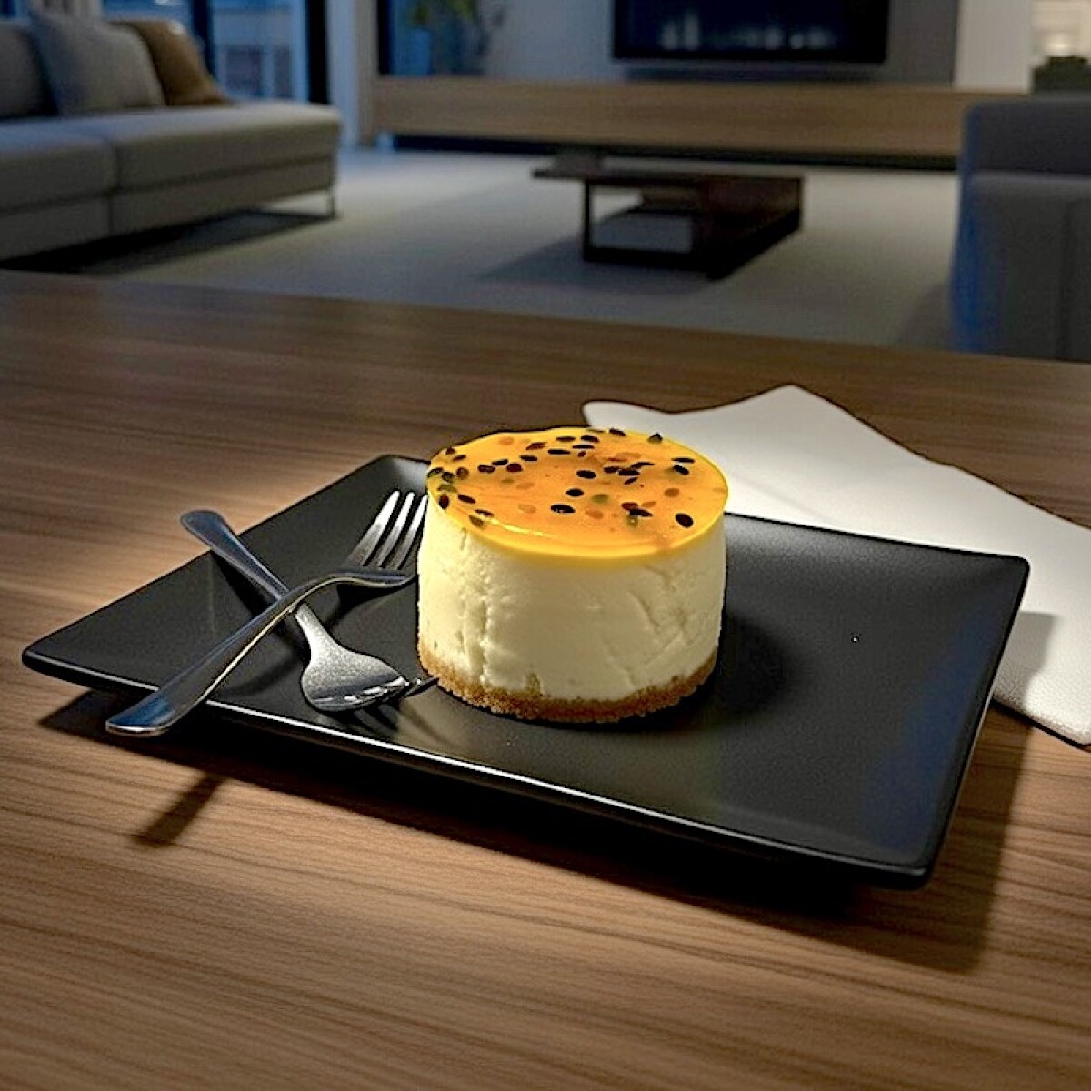 Cheese Cake Individual de Maracuyá 