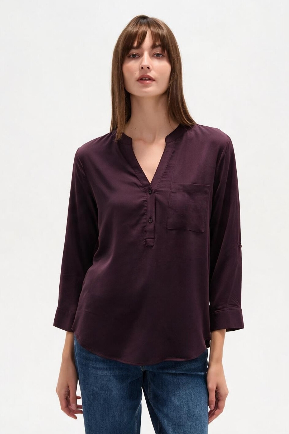 Blusa Au Cereza Oscuro