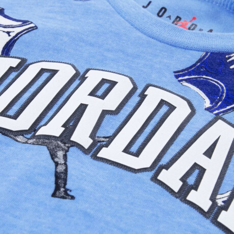 Conjunto MJ 23 Camiseta Manga Larga de Niño Azul