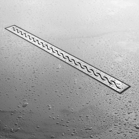 Desague para Ducha Rio Series Lineal Wave 45 cm sin acople Desague para Ducha Rio Series Lineal Wave 45 cm sin acople