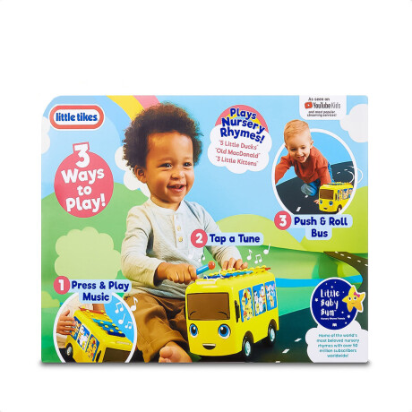 Ómnibus Musical Little Tikes 3 En 1 Xilofón + Sonidos Ómnibus Musical Little Tikes 3 En 1 Xilofón + Sonidos