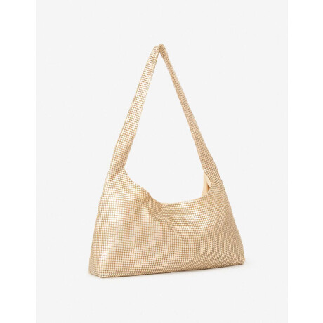 Cartera Formato Saca Dorado Mate