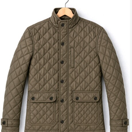 Campera Capitoneada Caballero Verde Campera Capitoneada Caballero Verde