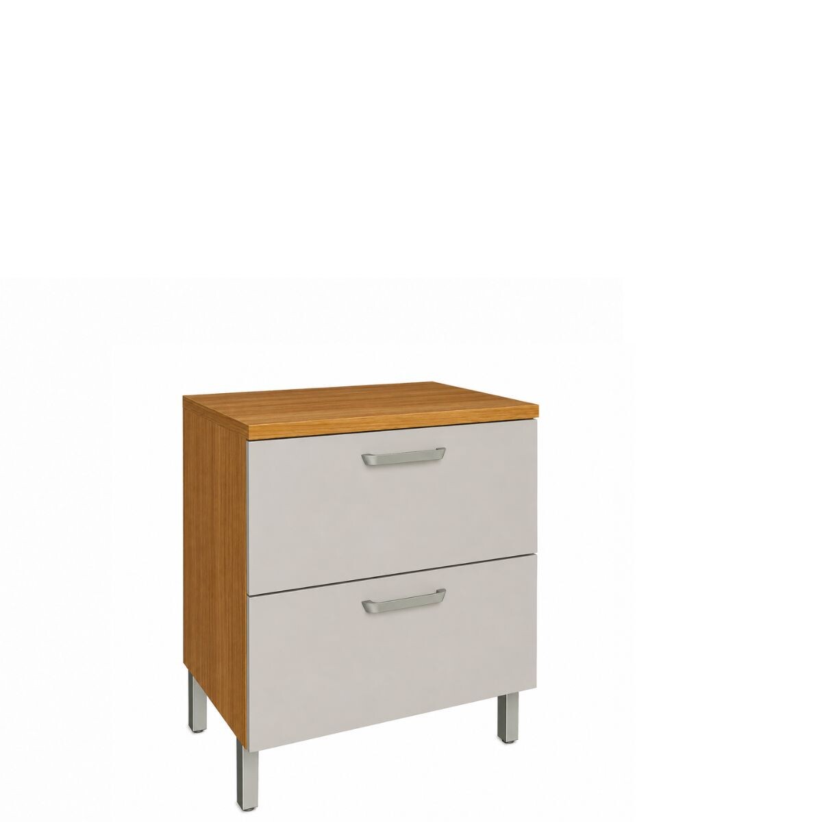 Bajo Mesada Princesa 80cm 1 Puerta 1 Cajón Off White 