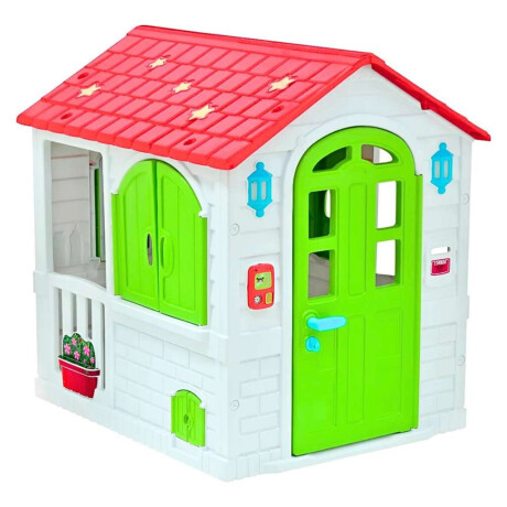 Casa De Jardin Y Mercado 2En1 Playhouse Prinsel